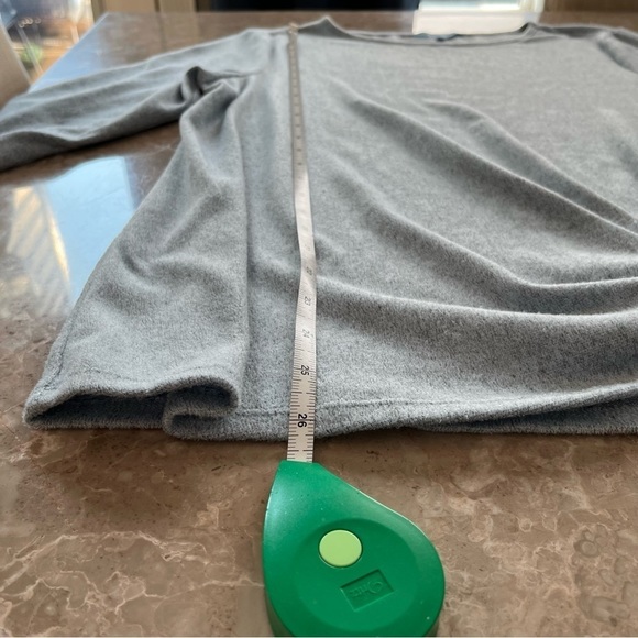 Penmans pale blue 3/4 sleeve top with knot tie in front size XL - Picture 7 of 10